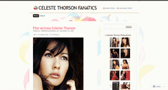 Desktop Screenshot of celestethorsonfanatics.wordpress.com