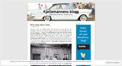 Desktop Screenshot of kjellemannen.wordpress.com