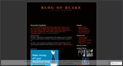 Desktop Screenshot of blakejohnson.wordpress.com