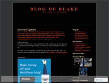 Tablet Screenshot of blakejohnson.wordpress.com