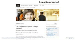 Desktop Screenshot of lenasommestad.wordpress.com