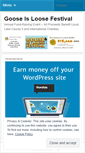 Mobile Screenshot of gooseisloosefestival.wordpress.com