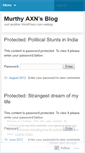 Mobile Screenshot of murthyaxn.wordpress.com