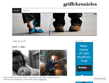 Tablet Screenshot of griffchronicles.wordpress.com