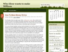 Tablet Screenshot of cashmillions.wordpress.com