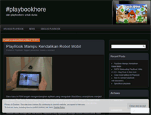 Tablet Screenshot of playbookhore.wordpress.com