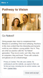 Mobile Screenshot of pathwaytovision.wordpress.com