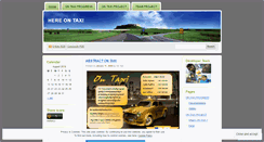 Desktop Screenshot of ontaxi.wordpress.com