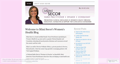 Desktop Screenshot of mimisecor.wordpress.com