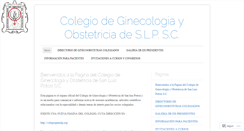 Desktop Screenshot of colegiogineslp.wordpress.com