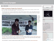 Tablet Screenshot of cynicalsynapse.wordpress.com