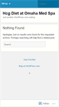 Mobile Screenshot of hcgdietomaha.wordpress.com