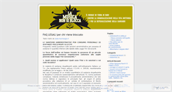 Desktop Screenshot of lamusicanonsiblocca.wordpress.com