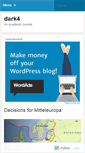 Mobile Screenshot of darkfour.wordpress.com