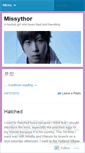 Mobile Screenshot of missythor.wordpress.com