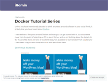 Tablet Screenshot of iromin.wordpress.com