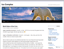 Tablet Screenshot of icecomplex.wordpress.com