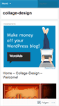 Mobile Screenshot of collagedesign.wordpress.com