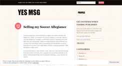 Desktop Screenshot of msgpdr.wordpress.com