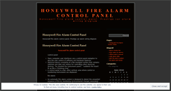 Desktop Screenshot of honeywellfirealarmcontrolpanelflcs.wordpress.com