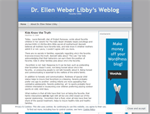 Tablet Screenshot of ellenlibby.wordpress.com