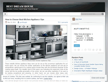 Tablet Screenshot of bestdreamhouse.wordpress.com