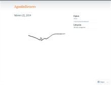 Tablet Screenshot of agustinberzero.wordpress.com