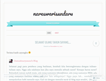 Tablet Screenshot of nareswarisundaru.wordpress.com
