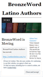 Mobile Screenshot of bronzeword.wordpress.com