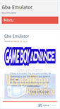 Mobile Screenshot of gbaemulator1.wordpress.com