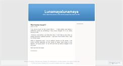 Desktop Screenshot of lunamayalunamaya.wordpress.com