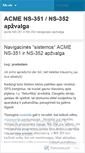 Mobile Screenshot of ns352.wordpress.com