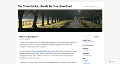 Desktop Screenshot of cartownhack.wordpress.com