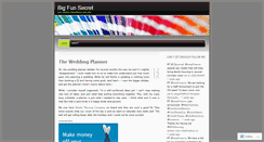 Desktop Screenshot of bigfunsecret.wordpress.com