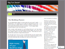 Tablet Screenshot of bigfunsecret.wordpress.com