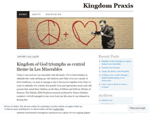Tablet Screenshot of kingdompraxis.wordpress.com