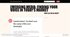 Desktop Screenshot of gardmedia.wordpress.com