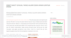 Desktop Screenshot of obatsakitginjaluntukanak.wordpress.com