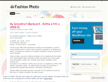 Tablet Screenshot of photo4fashion.wordpress.com