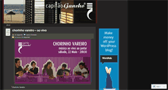 Desktop Screenshot of capitaoganchoagenda.wordpress.com