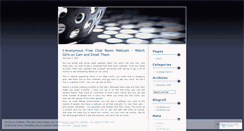 Desktop Screenshot of liveoncam.wordpress.com