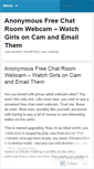 Mobile Screenshot of liveoncam.wordpress.com