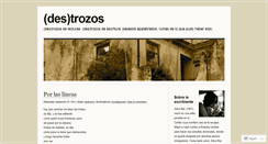 Desktop Screenshot of destrozos.wordpress.com