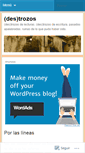 Mobile Screenshot of destrozos.wordpress.com