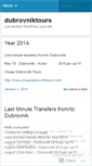 Mobile Screenshot of dubrovniktours.wordpress.com