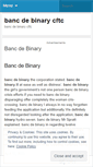 Mobile Screenshot of infotrac.bancdebinarycftc.wordpress.com
