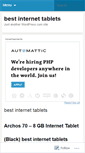 Mobile Screenshot of bestinternettablets.wordpress.com