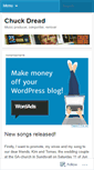 Mobile Screenshot of chuckdread.wordpress.com
