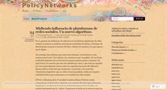 Desktop Screenshot of policynetworks.wordpress.com
