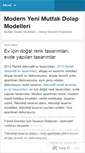 Mobile Screenshot of mutfakdolapmodelleri.wordpress.com
